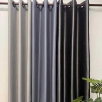 ราคา ผ้าม่านสำเร็จรูปสีเทา กันแสง UV หลายขนาดพร้อมจัดส่ง (27979142446)