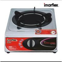 ราคา IMARFLEX เตาแก๊ส รุ่น IG-411 เตาแก๊สสเตนเลส หัวเดี่ยว อิมาร์เฟล็กซ์ (10146255305)