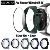ราคา For Huawei Watch GT 2e Case with Screen Protector Anti-Scratch Shockproof Matte Hard Cover and Hard PET Screen Protector for Huawei GT 2e (5948421846)