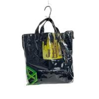 ราคา COMME DES GARCONS Tote Bag Purse pvc BLK W26610 Direct from Japan Secondhand (55354007025)