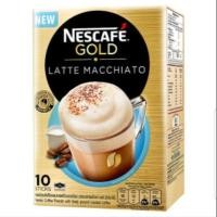 ราคา NESCAFE GOLD Latte Macchiato 20g × 10 sticks เนสกาแฟโกลด์ลาเต้มัคคิอาโต้ แพค 10 ซอง (873175480)