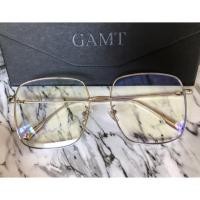 ราคา พร้อมส่งแว่นตา GAMT เลนส์ใสขอบทอง แท้% (1991411818)