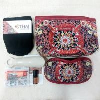 ราคา กระเป๋าการบินไทย JIM THOMPSON ใหม่ แท้100% สีแดง พร้อมสกินแคร์จาก erb (40461630982)