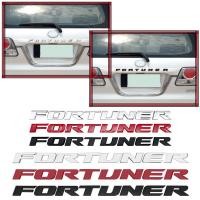 ราคา สําหรับ Fortuner อุปกรณ์ตกแต่งรถยนต์ 3D สติกเกอร์รถตัวอักษร Hood Emblem Chrome Plated โลโก้ Badge สําหรับ Toyota Fortuner ชุบ VIP (28283818505)