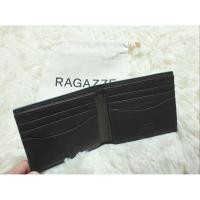 ราคา กระเป๋าสตางค์หนังวัวแท้ใบสั้นViera สีน้ำตาลเข้ม ขอบสีฟ้า สภาพใหม่ ยังไม่ใช้งาน (42803651720)