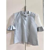 ราคา เสื้อไหมลาวสีเทา ดีเทลโบว์ตรงคอ งานน่ารักมาก (29577373495)