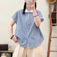 ราคา เสื้อคอบัว แขนล้ำ แขนปาด ลายสก็อต_ปกขาว ทูโทน ทรงไหล่ตก เสื้อลำลองสไตล์ญี่ปุ่น HerbieStyle (42504718194)