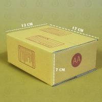 ราคา กล่องพัสดุไปรษณีย์ เบอร์ AA (100ใบ) (25619259825)