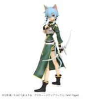 ราคา งานแท้ มือ 1 Taito Sword Art Online II Sinon Cait Sith Action Figure 6.7" Prize Japan game ALO ver. sinon SAO (11247558878)