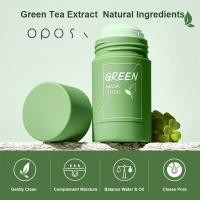 ราคา ต้นฉบับอย่างเป็นทางการ Green Tea Mask Stick Oil Control Deep Clean Moisturizing Hydrating Acne Blackheads Remover (25892333933)