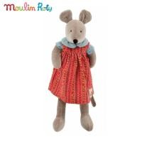 ราคา Moulin Roty ตุ๊กตาออร์แกนิค ตุ๊กตาหนู ตุ๊กตาเด็กอ่อน ขนาด 50cm Nini La Grande Famille MR-632113 (11710539449)