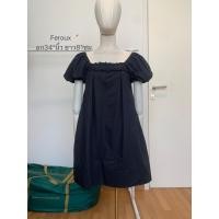ราคา เดรสสั้น เดรสแขนตุ๊กตา เดรสสีดำมือสอง เดรสมือสอง (24695591243)
