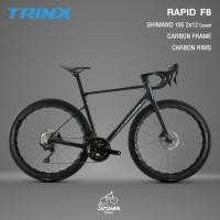 ราคา TRINX Rapid F8 Shimano 105Disc 12speed เสือหมอบเฟรมคาร์บอน ล้อคาร์บอน (29317781300)