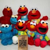 ราคา ตุ๊กตาเอลโม่ชวนขำ ตัวสั่น Elmo Sesame Street (26888521734)