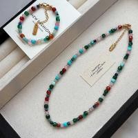 ราคา สร้อยคอมุกหินธรรมชาติสีทัวร์มาลีนสไตล์ดีพามีนสำหรับฤดูร้อน หรูหราและเอกลักษณ์ (27693611383)