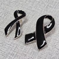 ราคา [พร้อมส่ง]เข็มกลัดไว้อาลัย เข็มกลัดโบว์ดำ ไว้อาลัย (อันเล็ก/อันใหญ่) (48650352430)