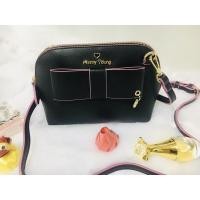 ราคา กระเป๋าทรงโดม หน้าโบว์ กระเป๋าสะพายน่ารัก แบรนด์ PIMMY YOUNG (7363920453)