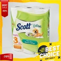 ราคา สก๊อตต์ เอ็กซ์ตร้า กระดาษชำระ ซุปเปอร์จัมโบ้ ยาว 3 เท่า x 12 ม้วนScott Extra Super Jumbo Toilet Tissue x 12 Rolls (19836202897)