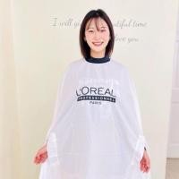 ราคา เสื้อคลุมตัด/ซอยผม คอซิลิโคน L'Oreal Professionnel แท้% (40508209356)