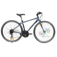 ราคา LA Bicycle จักรยาน รุ่น FIT 1.0 24 speed (สีเทา/ดำ) (สามารถส่งเป็นคันพร้อมขี่ได้) (1254812085)