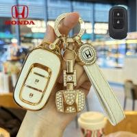 ราคา ปลอกกุญแจรถฮอนด้า เคสกุญแจฮอนด้า เหมาะสําหรับเคสกุญแจรีโมท Honda city/HR-V (24089624683)