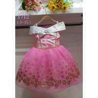 ราคา ชุดเด็ก : เดรสเจ้าหญิงออโรร่า สีชมพู ทรงสั้น (23800572495)