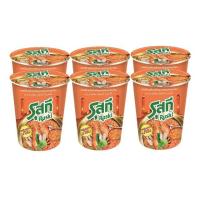 ราคา 6 คัพ บะหมี่กึ่งสำเร็จรูป รุสกี 2 รส ( ต้มยำ ) ( ต้มยำกุ้งน้ำข้น ) 60 ก. ฮาลาล Halal (6716998672)