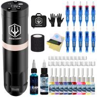 ราคา Professional Full Set Tattoo Power Pen Set Poseidon Wireless Tattoo Pen Tattoo All-in-One Machine Set Secant Mist Tattoo Pen Set ขายร้อน (27027858042)