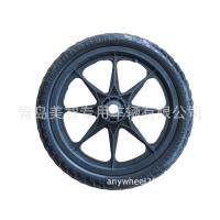 ราคา เหมาะสําหรับจักรยานขนมขบเคี้ยวรถบรรทุก 40 ซม. ล้อคู่141620รถเข็นโฟม Pu Wheel KVAI (40376959497)