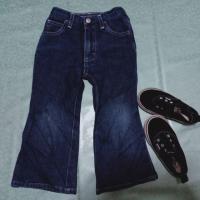 ราคา กางเกงยีนส์เด็กวินเทจ ทรงขาม้า (1953143380)