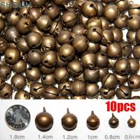 ราคา SHUH 10 ชิ้นทองแดง Jingle Bells สร้อยคอหัตถกรรมตกแต่งบ้านสร้อยข้อมือ Retro Bronze (56554318576)