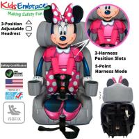 ราคา คาร์ซีทสำหรับเด็กโต ลายมินนี่เม้าส์ KidsEmbrace Disney Minnie Mouse Combination Harness Booster Car Seat ราคา 8,000 บาท (1811653130)