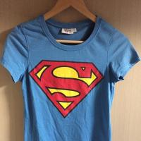 ราคา เสื้อยืด Supergirl สีน้ำเงิน ไซส์ S (6226985869)
