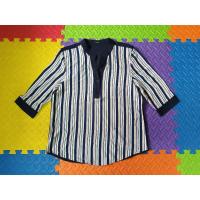 ราคา เสื้อแบรนด์haasสีกรมลายทาง (14771938098)