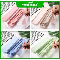 ราคา Mehaa ช้อนส้อมฟางข้าวสาลี FREE BOX (40655709732)