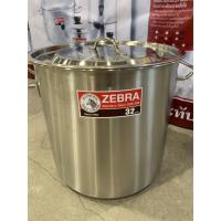 ราคา Zebra หม้อสตูว์ทรงสูง Cheffy สแตนเลส ตราหัวม้าลาย ขนาด 32*32 ซม. (2607079401)