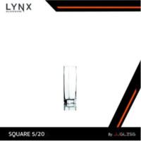 ราคา JJGLASS - (LYNX) SQUARE 5/20 - แจกันแก้ว แฮนด์เมด เนื้อใส ทรงสี่เหลี่ยม (28680275393)