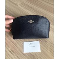 ราคา กระเป๋าใส่เครื่องสำอาง Coach มือสอง ของแท้% สภาพสวย อะไหล่ทอง (19463423365)
