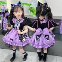 ราคา Sanrio Kuromi Lolita ชุดเจ้าหญิงสาวปาร์ตี้ฮาโลวีนคอสเพลย์แต่งกายของขวัญวันเกิด Tutu ชุด 2025 (29556490924)