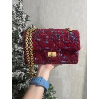 ราคา Used in good Chanel Reissue 224 Mini 8” Tweed Holo30 (21072790677)