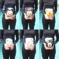 ราคา ผ้าห่ม Mickey มิกกี้ & Minnie มินนี่ & Donald โดนัลดั๊ก & Daisy เดซี่ & Pluto พลูโต & Goofy Tsum Tsum ซูม ซูม 35x58นิ้ว (688173595)
