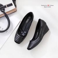 ราคา รองเท้าคัชชูส้นเตารีดหนังนุ่มTJ525 (20388644150)
