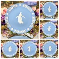 ราคา Wedgwood Jasperware Dancing Hours Plate จาน 6.75 นิ้ว (22885128840)