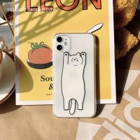 ราคา เคสไอโฟน/เคส IPhone 6/6s/6+/6s+/7/7+/8/8+/SE/X/Xs/XR/XsMax/11/11PRO/11PROMax เคสแมวนอนหงาย (7537718316)