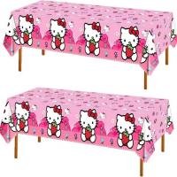 ราคา 1ชิ้น สวัสดี คิตตี้ ผ้าปูโต๊ะตกแต่งวันเกิดน่ารัก สวัสดี คิตตี้ ทิ้งตารางผ้าตารางปกเด็กอาบน้ําเด็กพรรคซัพพลาย (42318898181)