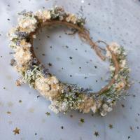 ราคา มงกุฎดอกไม้หลายชนิดโทนสีขาวครีม ใส่ถ่ายรูปงานปัจฉิมนิเทศ รับปริญญา พรีเวดดิ้ง(รบกวนแชทแจ้งวันใช้งานก่อนสั่งซื้อนะคะ) (24882283815)