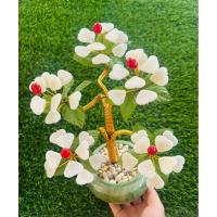 ราคา พร้อมส่งต้นหยก ทำจากหยกพม่าแท้‼️ ต้นหยกมงคล มีหยกทับทิมสีแดง 5 เม็ด หินหยกขาว 45 เม็ด (29471763859)