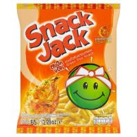 ราคา สแน็คแจ๊ค ขนมถั่วลันเตาอบกรอบ รสกุ้งคั่วพริกเกลือ 62กรัม (10834046702)