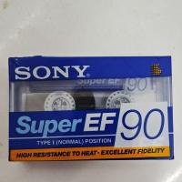 ราคา ม้วนเทปเปล่า SONY EF 90 ในซีล (43324205639)