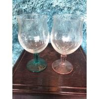 ราคา แก้วไวน์ แก้วมือสองญี่ปุ่น2ชิ้น (25327084328)